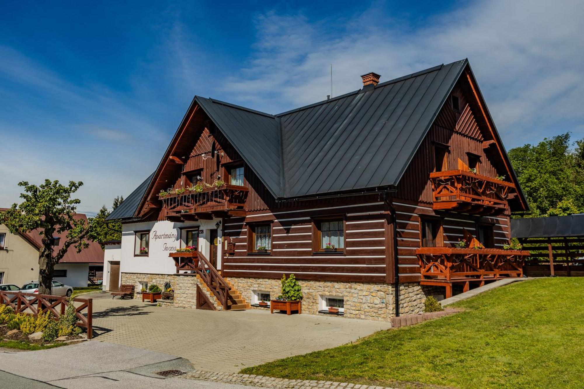Apartmany Iwona Рокитнице над Ийзероу Екстериор снимка